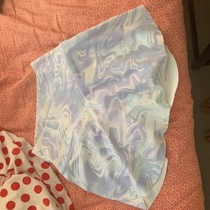 Skirt with shorts underneath